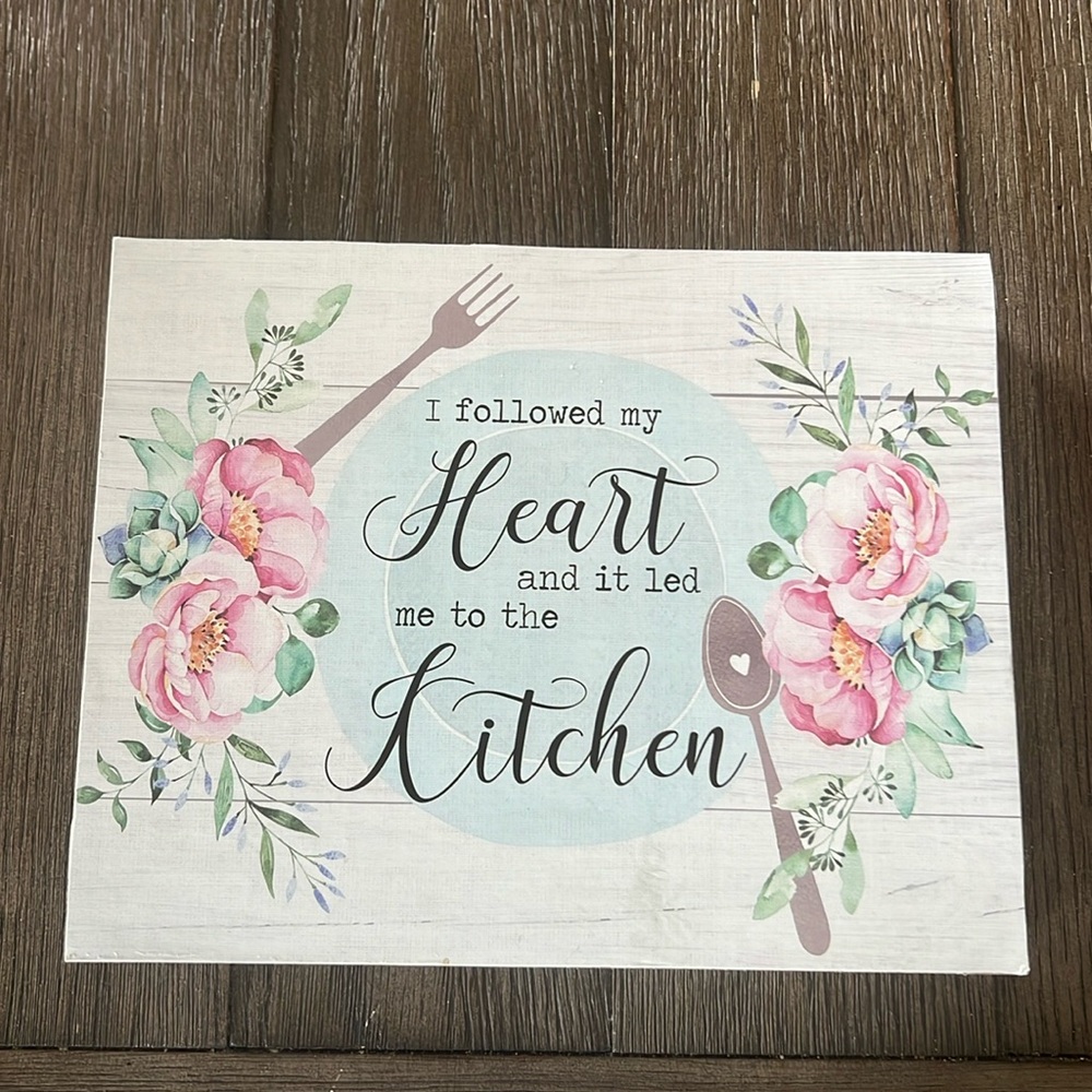 The Spring Shop I followed my heart and it led me to the kitchen